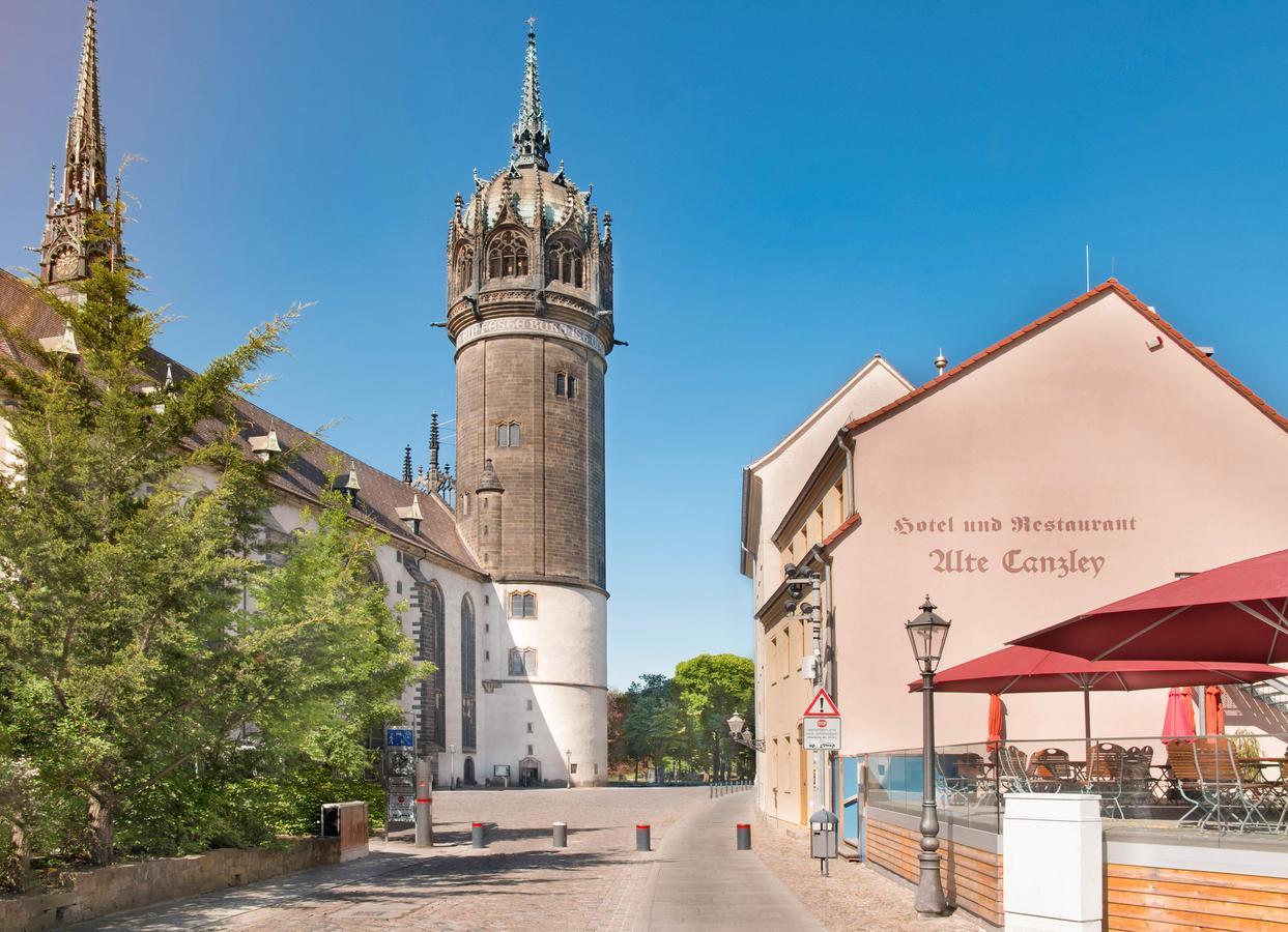 Hotel Alte Canzley Wittenberg Dış mekan fotoğraf