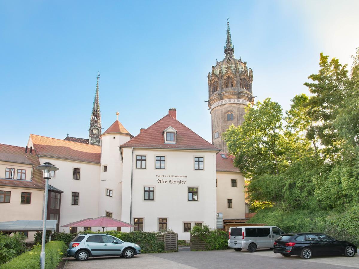 Hotel Alte Canzley Wittenberg Dış mekan fotoğraf